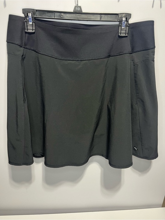 Puma Pants - Puma Golf Skort + control top band Women's XL Black Athletic Skort + pockets